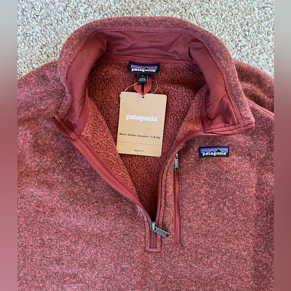 Patagonia Men’s better sweater 1/4 zip